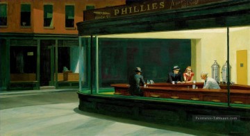 Edward Hopper œuvres - Nighthawks 1942 Edward Hopper